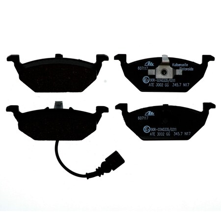 Ate Brake Pad Set, 607117 607117